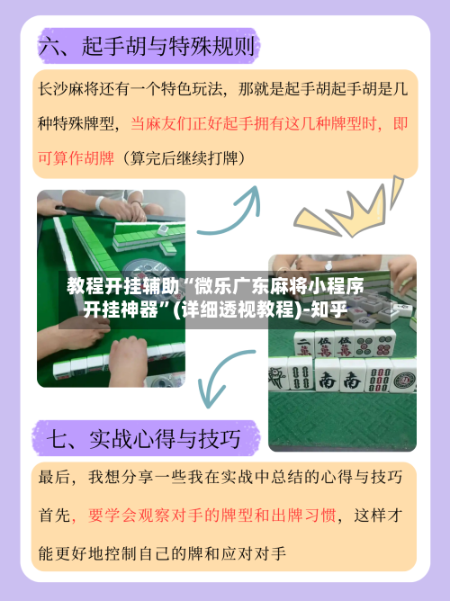 教程开挂辅助“微乐广东麻将小程序开挂神器”(详细透视教程)-知乎-第3张图片