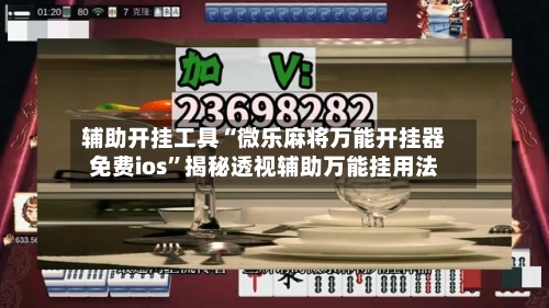 辅助开挂工具“微乐麻将万能开挂器免费ios”揭秘透视辅助万能挂用法-第3张图片