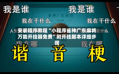 安装程序教程“小程序雀神广东麻将万能开挂器免费”附开挂脚本详细步骤-第2张图片
