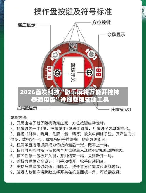 2026首发科技“微乐麻将万能开挂神器通用版”详细教程辅助工具-第2张图片