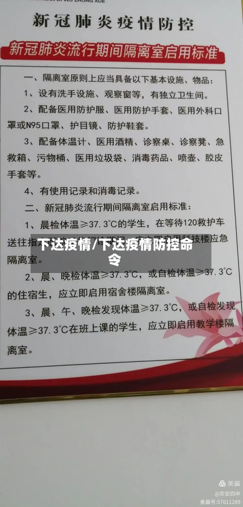 下达疫情/下达疫情防控命令-第2张图片