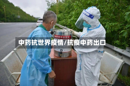 中药抗世界疫情/抗疫中药出口
