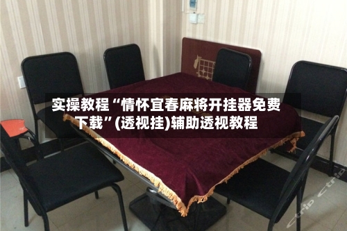 实操教程“情怀宜春麻将开挂器免费下载	”(透视挂)辅助透视教程-第2张图片