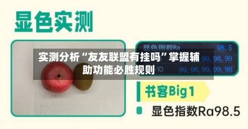 实测分析“友友联盟有挂吗”掌握辅助功能必胜规则