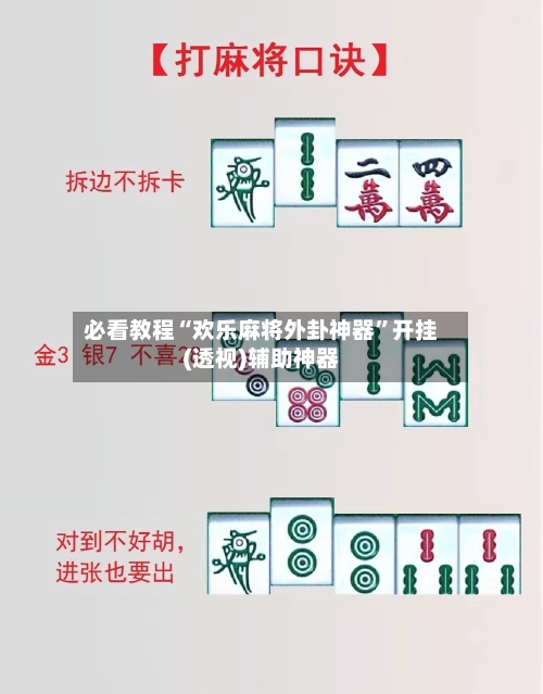必看教程“欢乐麻将外卦神器”开挂(透视)辅助神器-第2张图片