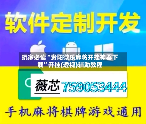玩家必读“贵阳微乐麻将开挂神器下载	”开挂(透视)辅助教程-第2张图片