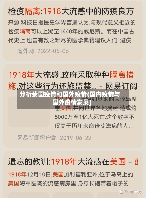 分析我国疫情和国外疫情(国内疫情与国外疫情发展)-第2张图片
