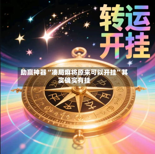 助赢神器“凑局麻将原来可以开挂”其实确实有挂