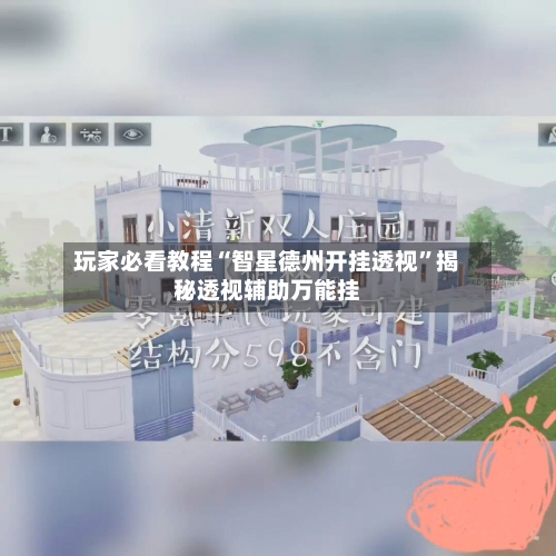 玩家必看教程“智星德州开挂透视”揭秘透视辅助万能挂-第2张图片