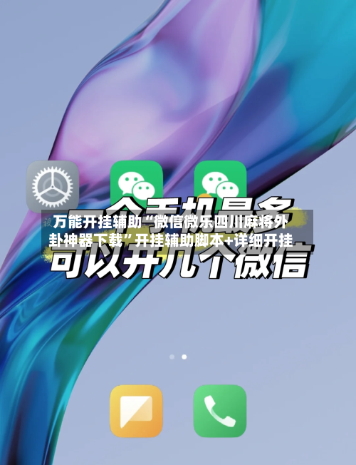 万能开挂辅助“微信微乐四川麻将外卦神器下载”开挂辅助脚本+详细开挂-第2张图片