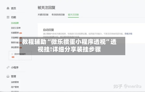 教程辅助“微乐掼蛋小程序透视”透视挂!详细分享装挂步骤-第2张图片