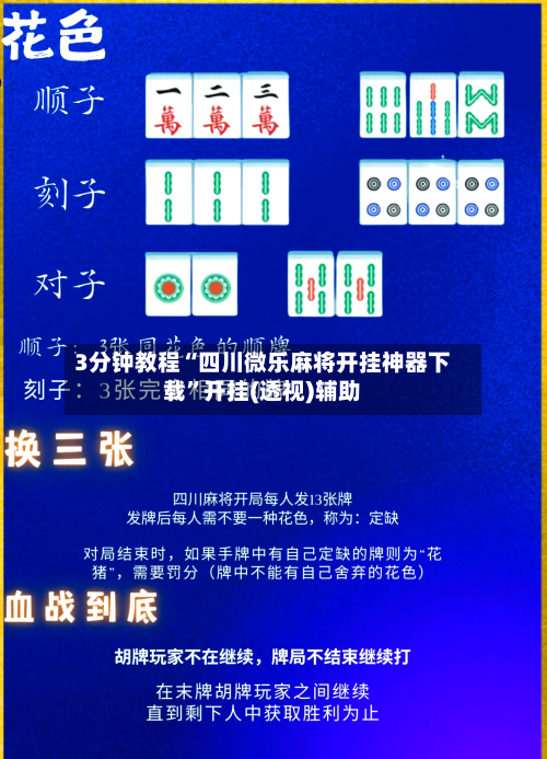 3分钟教程“四川微乐麻将开挂神器下载”开挂(透视)辅助