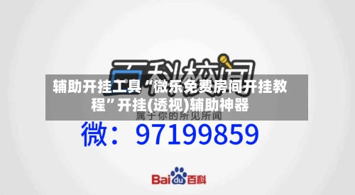辅助开挂工具“微乐免费房间开挂教程”开挂(透视)辅助神器