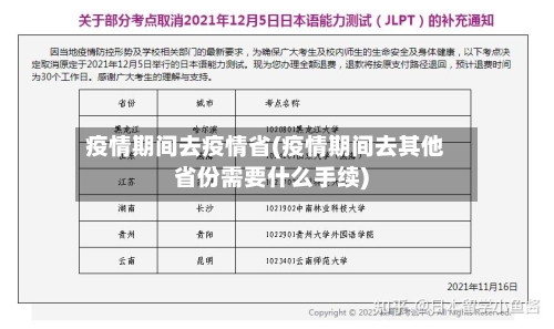 疫情期间去疫情省(疫情期间去其他省份需要什么手续)-第2张图片