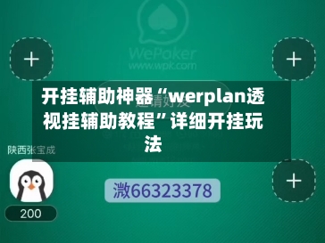 开挂辅助神器“werplan透视挂辅助教程”详细开挂玩法