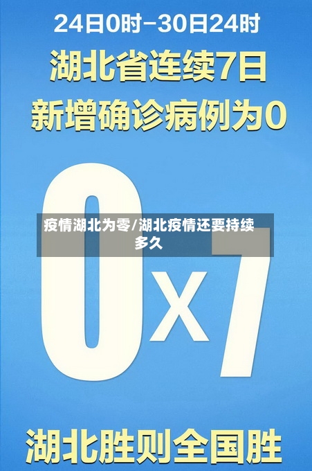 疫情湖北为零/湖北疫情还要持续多久