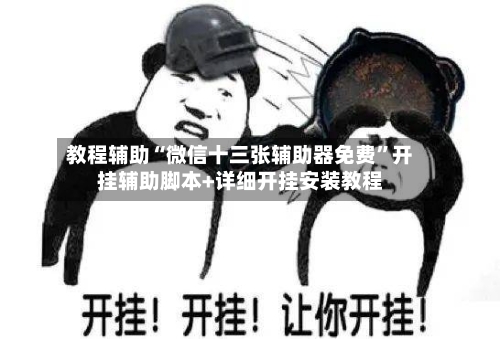 教程辅助“微信十三张辅助器免费”开挂辅助脚本+详细开挂安装教程
