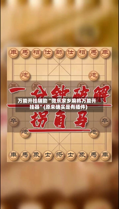 万能开挂辅助“微乐家乡麻将万能开挂器”(原来确实是有插件)