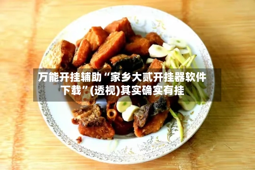 万能开挂辅助“家乡大贰开挂器软件下载”(透视)其实确实有挂-第2张图片