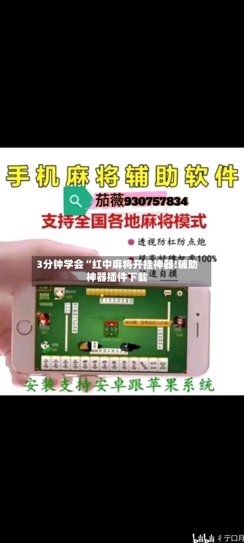 3分钟学会“红中麻将开挂神器!辅助神器插件下载-第3张图片