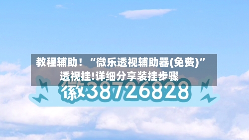教程辅助！“微乐透视辅助器(免费)”透视挂!详细分享装挂步骤