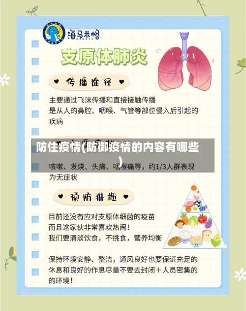 防住疫情(防御疫情的内容有哪些)