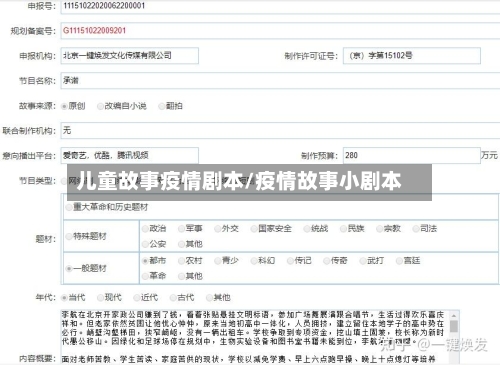 儿童故事疫情剧本/疫情故事小剧本