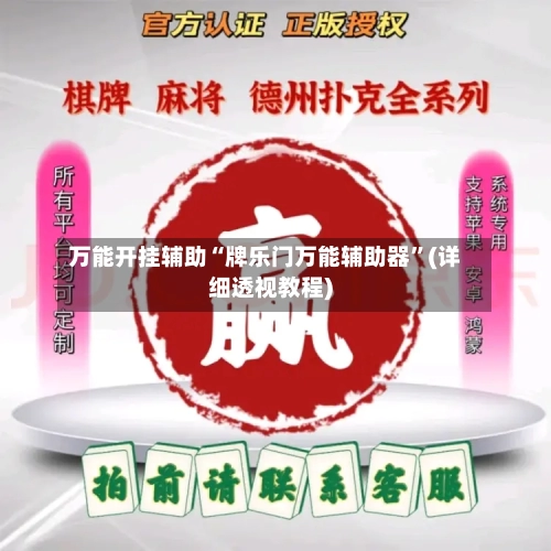 万能开挂辅助“牌乐门万能辅助器”(详细透视教程)