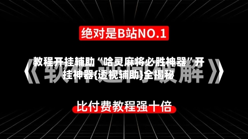 教程开挂辅助“哈灵麻将必胜神器”开挂神器{透视辅助}全揭秘-第3张图片