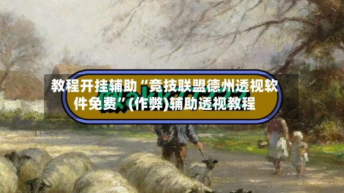 教程开挂辅助“竞技联盟德州透视软件免费”(作弊)辅助透视教程