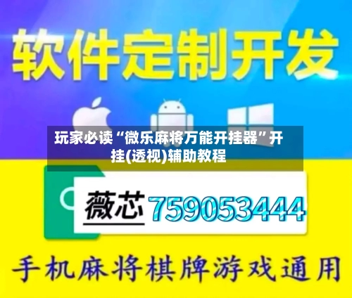 玩家必读“微乐麻将万能开挂器”开挂(透视)辅助教程-第2张图片
