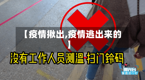 【疫情揪出,疫情逃出来的】-第2张图片