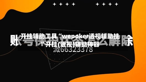 开挂辅助工具“wepoker透视辅助挂	”开挂(透视)辅助神器-第2张图片