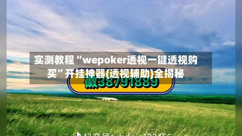 实测教程“wepoker透视一键透视购买	”开挂神器{透视辅助}全揭秘-第2张图片