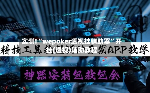 实测!“wepoker透视挂辅助器”开挂(透视)辅助教程-第2张图片