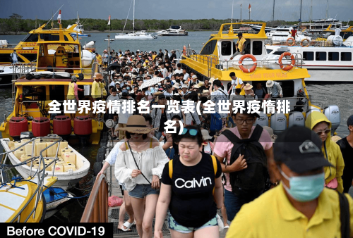 全世界疫情排名一览表(全世界疫惰排名)